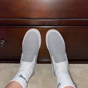 Grey Slip-on Vans